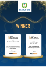 ‘Downstream Project of the Year – India’ award and ‘ESG Initiative of the Year – India’ at the Asian Oil & Gas Awards 2024