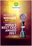 'India's Best CEO Award 2021' by Business Today